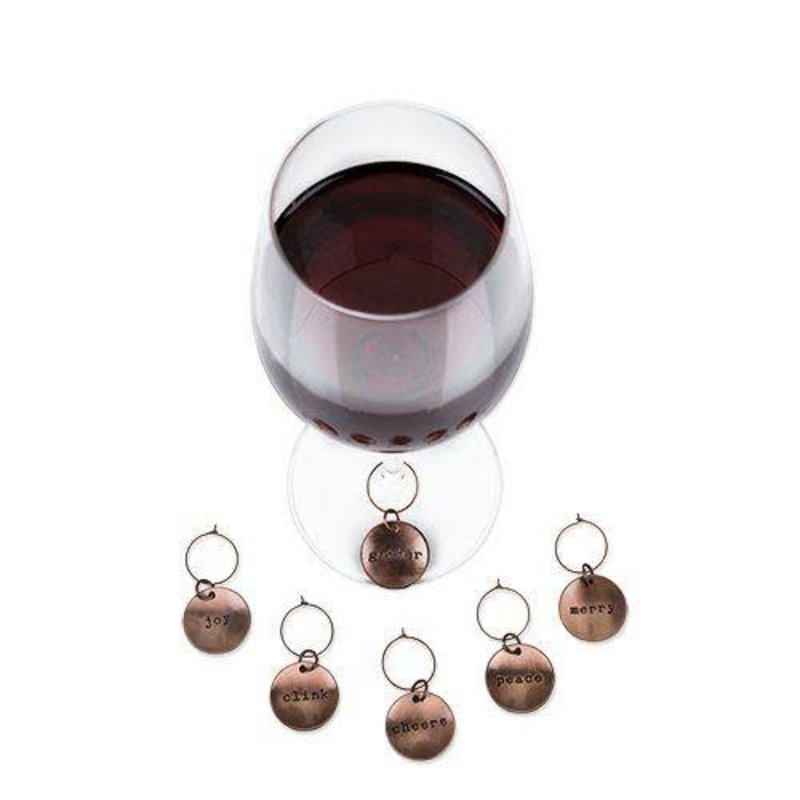Volume One Wine Charms - Copper Holiday