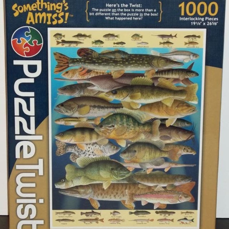 Puzzle Twist Fish Frenzy Jigsaw Puzzle