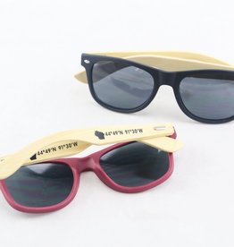 Volume One Wood Sunglasses - EC Coordinates