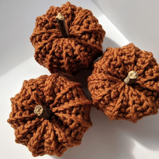 LameMaker Crochet Pumpkins (Orange)