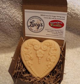 Lucy's Goat Milk Soap Lucy's Goat Milk Soap - Small Victorian Heart