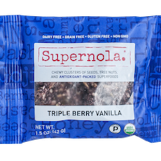 Gorilly Goods Organic Snacks Snack Mix - Supernola Triple Berry Vanilla