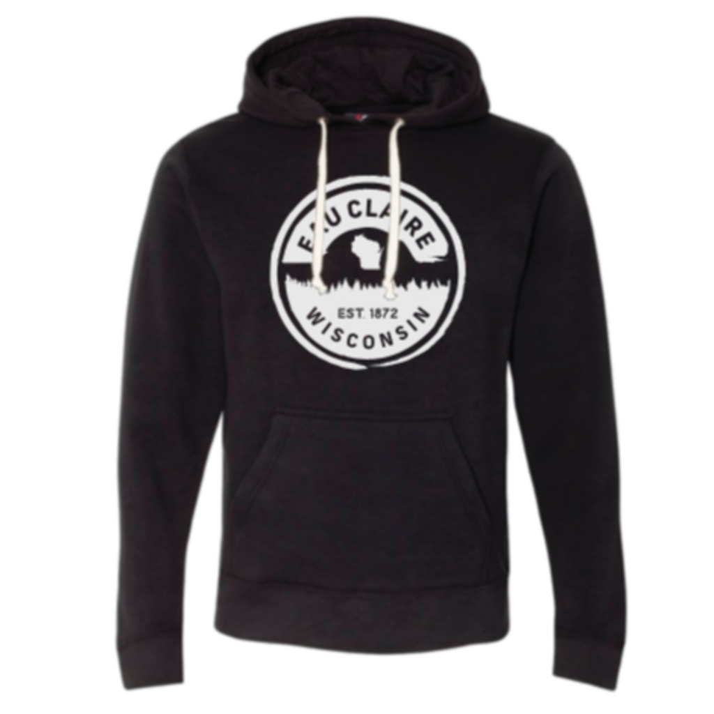 Volume One Eau Claire Forest Hoodie (Black & White)