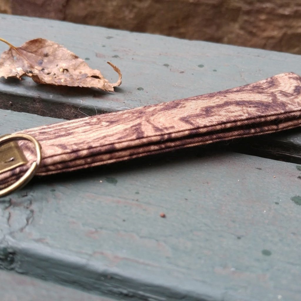 Shelby Banaszak Key Fob - Wood Grain