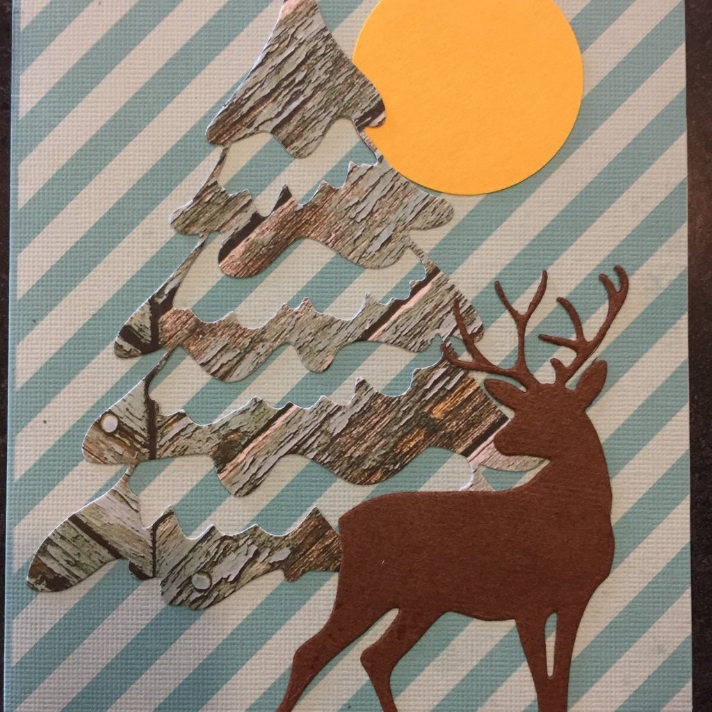 Cari Raynae Animal Tree Greeting Card