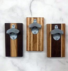 Endle Home Goods Wood Magnetic Bottle Opener (Plaque)