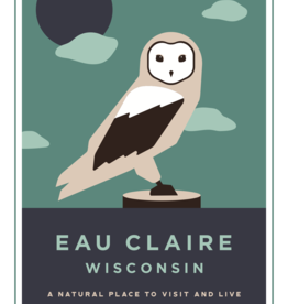 Volume One Eau Claire Animal Series Print - Owl