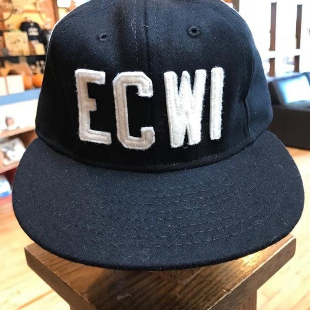 Ebbets Vintage Wool Hat - ECWI Felt Lettering