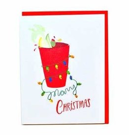 Cracked Designs Greeting Card - Bloody Mary Christmas