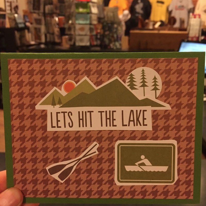 Cari Raynae Lake Greeting Card