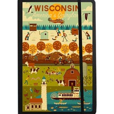 Volume One Journal - Wisconsin America's Dairyland (Geometric)