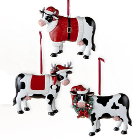 Volume One Ornament - Christmas Cow Assorted