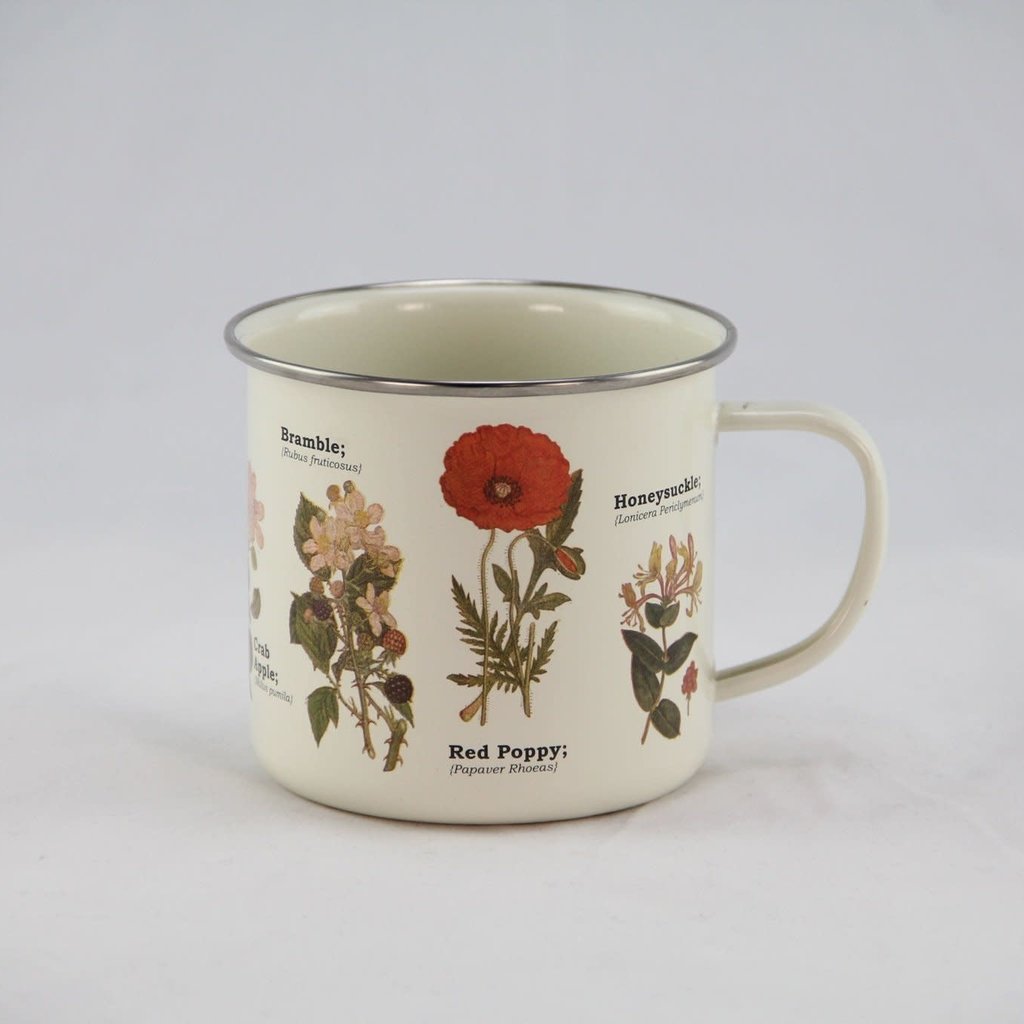 Gift Republic Enamel Mug - Wild Flowers