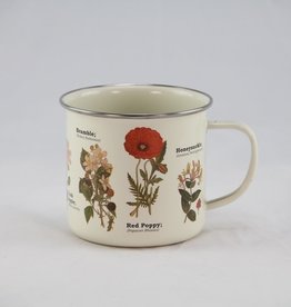 Gift Republic Enamel Mug - Wild Flowers