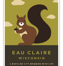 Volume One Eau Claire Animal Series Print - Squirrel
