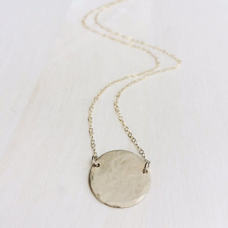 Hello Adorn Jewelry Supermoon Necklace - Gold