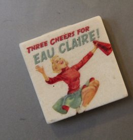Volume One Marble Magnet - Three Cheers for Eau Claire