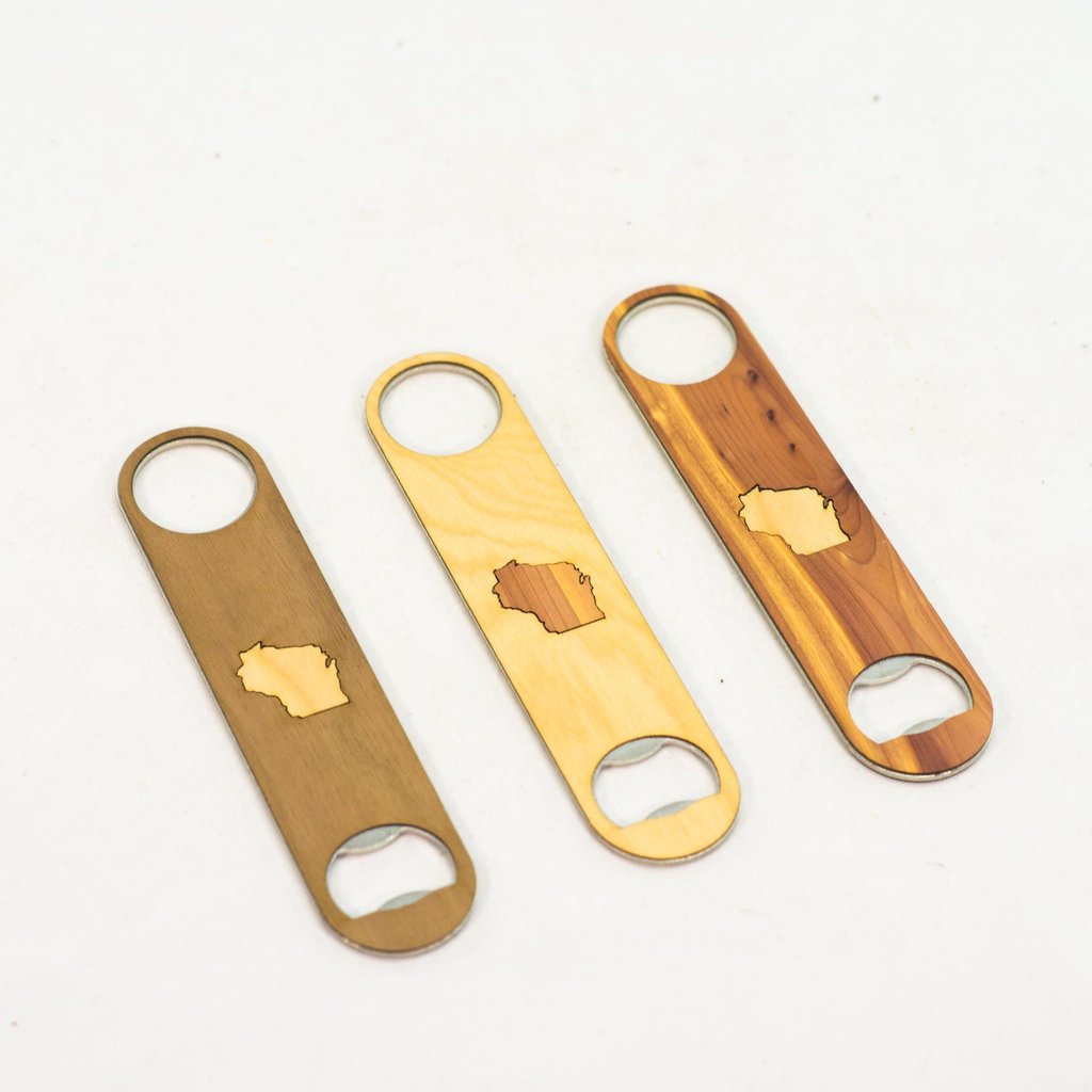 Woodchuck Wood Bottle Opener - Wisconsin (Cedar)