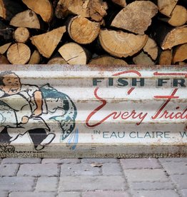 Meissenburg Designs Friday Fish Fry - Corrugated Metal Sign