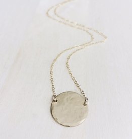 Hello Adorn Jewelry Supermoon Necklace - Silver