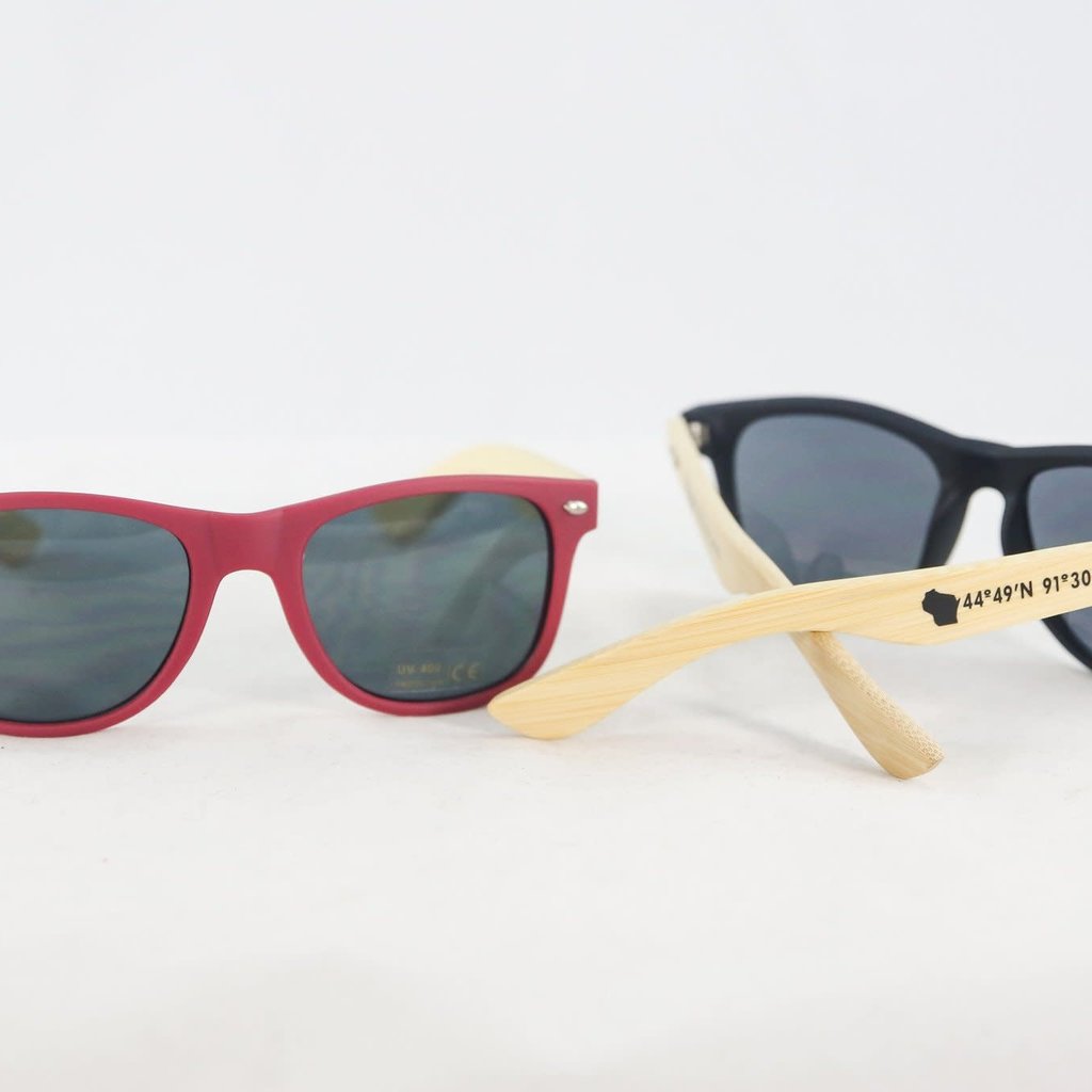 Volume One Wood Sunglasses - EC Coordinates