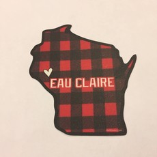 Volume One Sticker - Buffalo Plaid WI