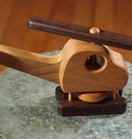 Hower Toys Hower Toys - Helicopter w/ Wheel Wooden Toy