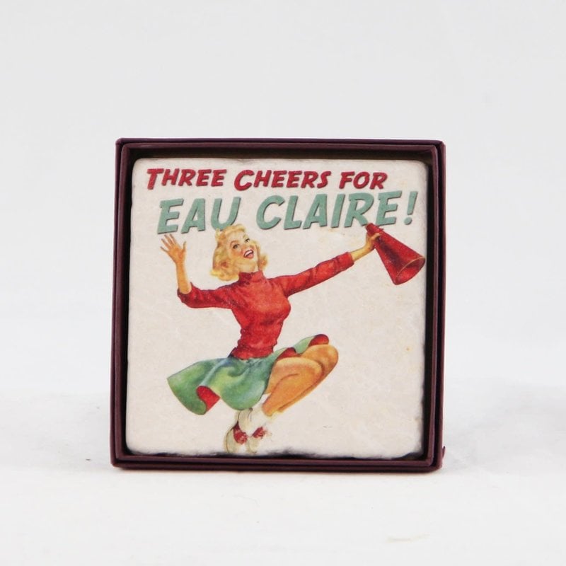 Volume One Marble Coaster - Three Cheers for Eau Claire