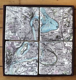 Volume One Marble Coaster - EC/Chippewa River 4-Pack