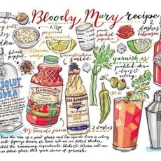 LouPaper Bloody Mary Print Horizontal (8X10)