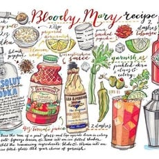 LouPaper Bloody Mary Print Horizontal (8X10)