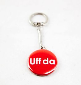 Say Cheese Designs Keychain - Uff Da