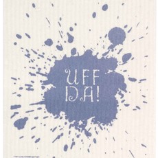 Volume One Swedish Dishcloth - Uff Da (Blue)