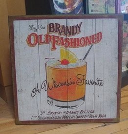 Volume One Old Fashion Wood Sign 18X18