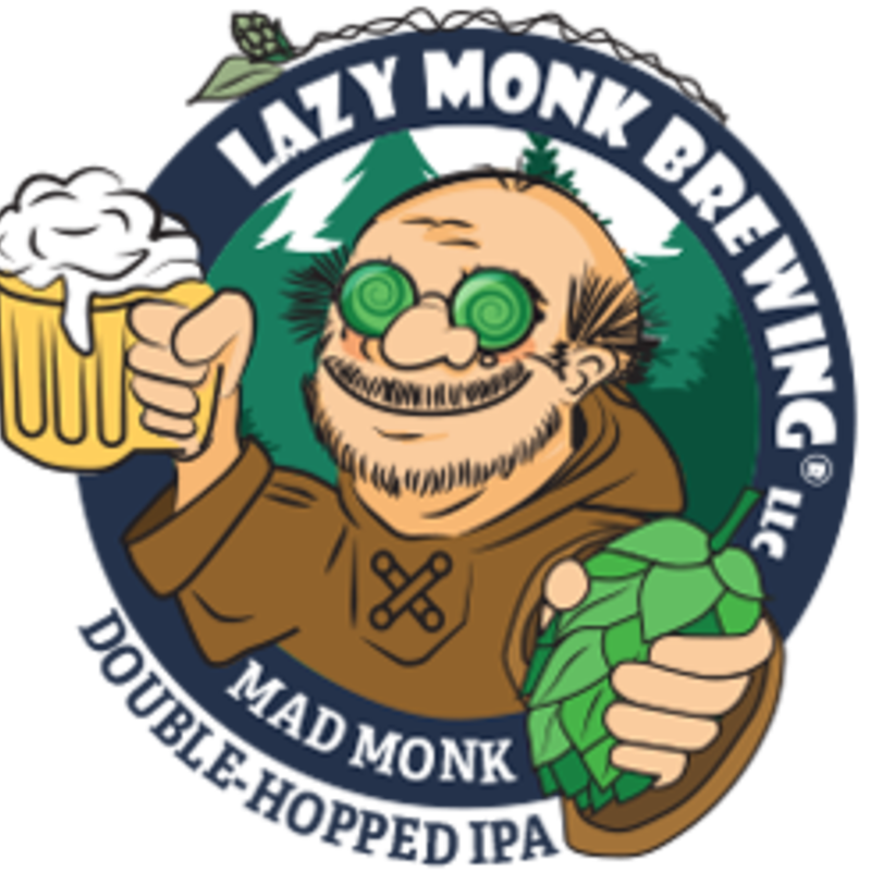 Lazy Monk Brewing Lazy Monk Beer - Mad Monk IPA Can (16 oz.)