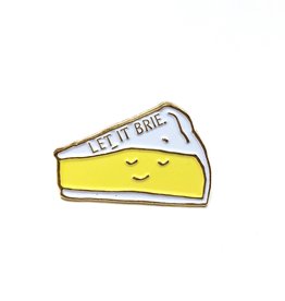 ILootPaperie Lapel Pin - Let it Brie