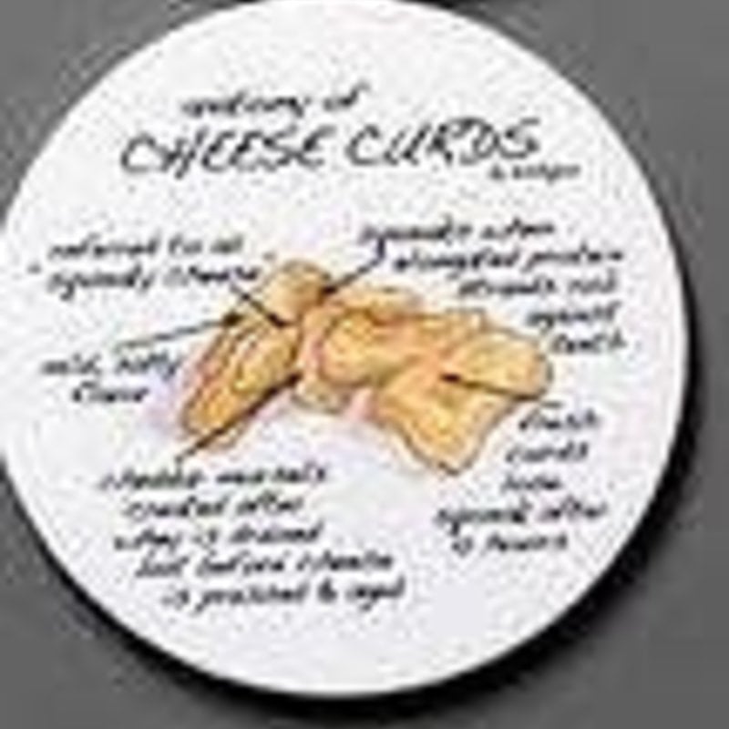 dishique Cheese Curd Ornament