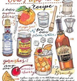 LouPaper Old Fashioned Print Vertical (8x10)