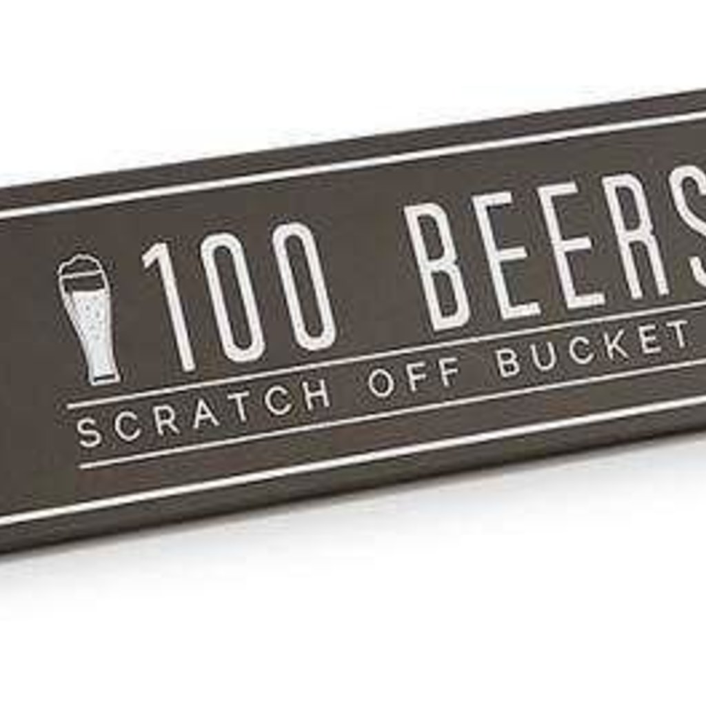 Volume One Bucket List Poster - 100 Beers