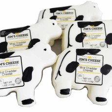 Vern's Cheese Cow Shaped Waxed Cheddar Cheese (4oz)