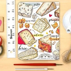 LouPaper Cheese Notebook