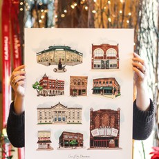 Volume One Our Little Downtown Eau Claire 18x24