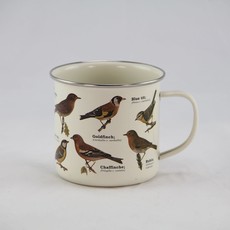 Gift Republic Enamel Mug - Birds