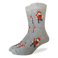 Good Luck Sock Crew Socks - Lumberjack