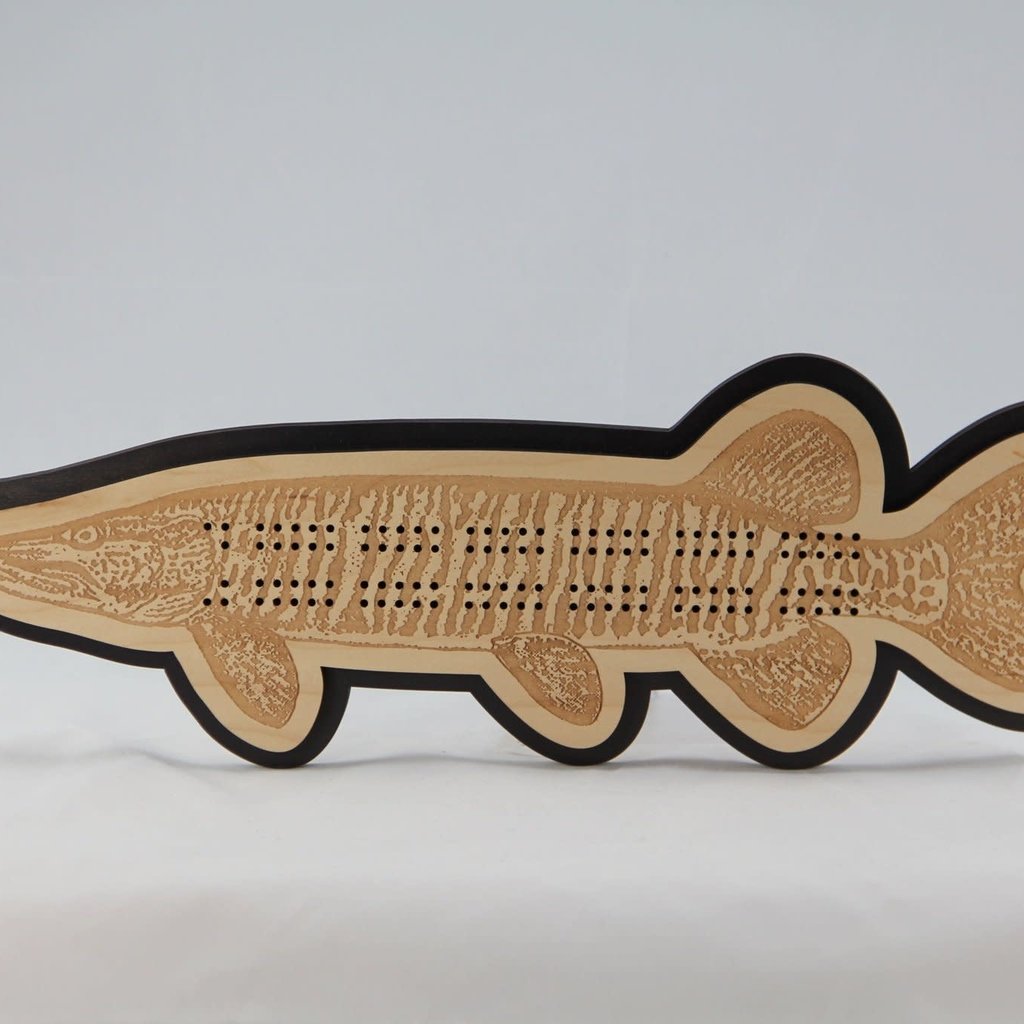 Volume One Cribbage Board - Muskie