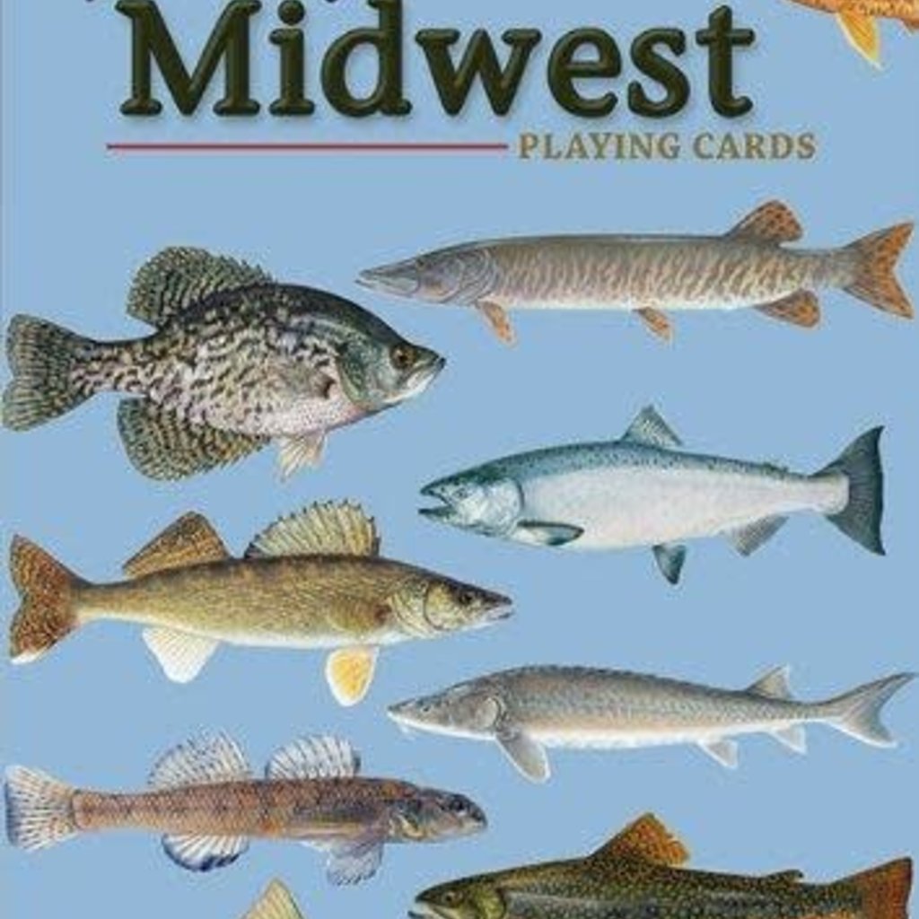 Tekiela Stan Playing Cards - Fish of the Midwest