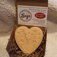Lucy's Goat Milk Soap Lucy's Goat Milk Soap - Small Victorian Heart