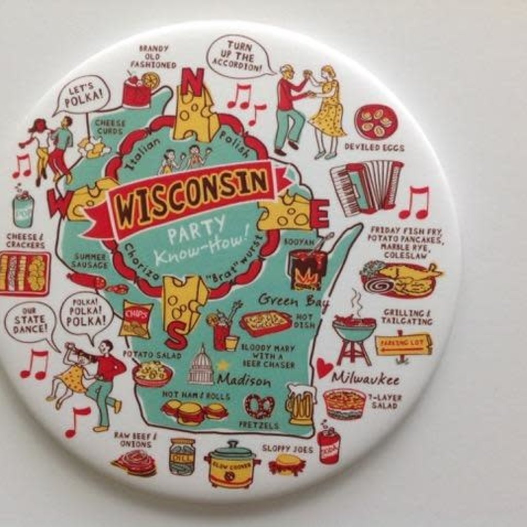 HANmade Milwaukee Magnet - Wisconsin Party Know How