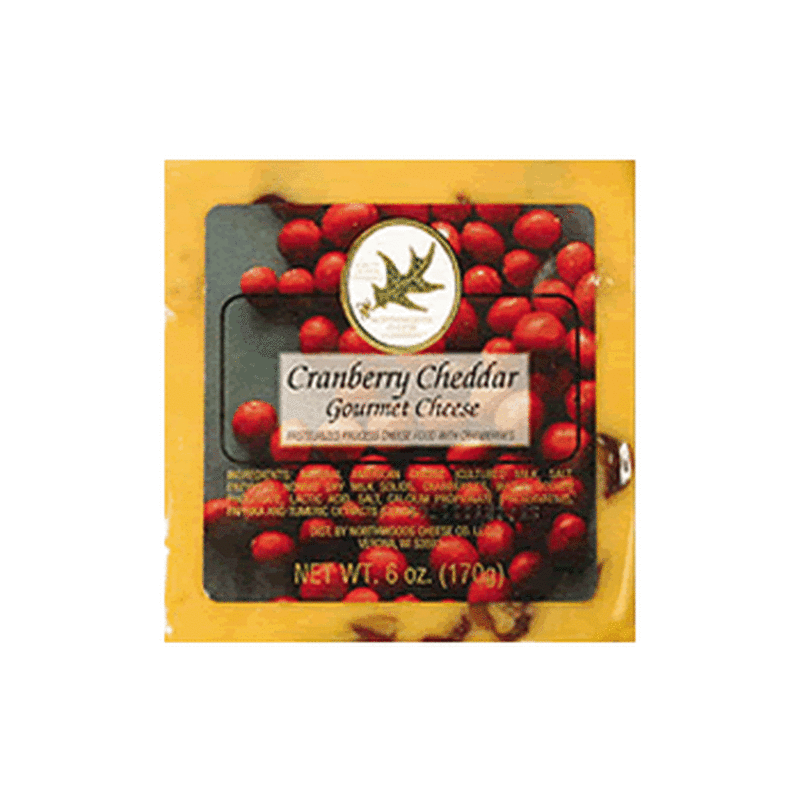 Northwoods Cheese Company Northwoods Cheese - Cranberry Cheddar (6oz)