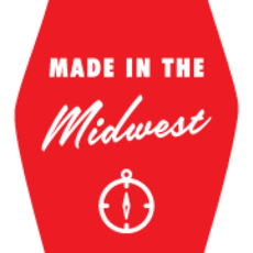 Volume One Key Tag - Made in the Midwest (Red)